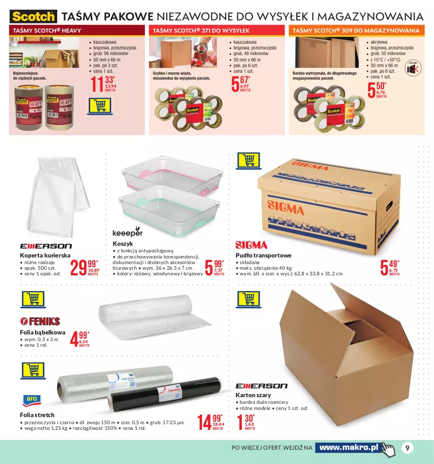 Gazetka promocyjna Makro - [Oferta promocyjna] Twoje Biuro - ważna 07.01 do 25.01.2021 - strona 9 - produkty: Biuro, Kosz, Por, Sport, Tran, Waga