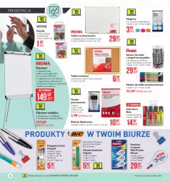 Gazetka promocyjna Makro - [Oferta promocyjna] Twoje Biuro - Gazetka - ważna od 25.01 do 25.01.2021 - strona 6 - produkty: Gin, Gra, BIC, Rama, Długopis, Marker, Uchwyty, Tablica suchościeralna, Półka, Biuro, Mobil