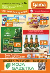 Gazetka promocyjna Gama - Gazetka Gama - Gazetka - ważna od 14.07 do 14.07.2026 - strona 12 - produkty: Piwa, Piwo, Piec, Ser, Gra, Prince Polo, Telefon, Big Milk, Wafelek, Lody, Przyprawy, Kamis