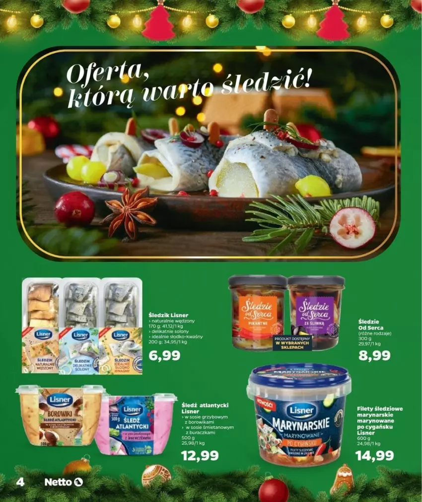 Gazetka promocyjna Netto - ważna 07.12 do 24.12.2023 - strona 12 - produkty: Cement, Fa, Lisner, Ser, Sos