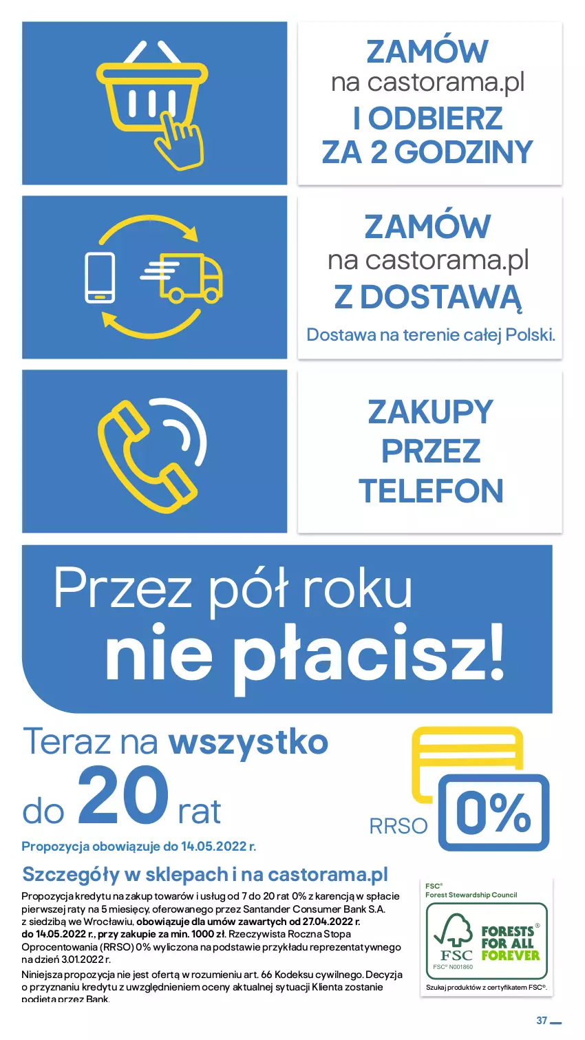 Gazetka promocyjna Castorama - ważna 04.05 do 22.05.2022 - strona 37 - produkty: Astor, Rama, Tarka, Telefon, Tera, Top, Wiertarkowkrętarka, Wkręt, Wkrętarka