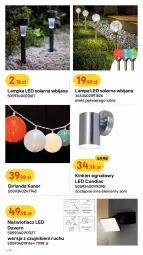 Gazetka promocyjna Castorama - Gazetka - ważna od 22.05 do 22.05.2022 - strona 14 - produkty: Naświetlacz LED, Top, Ser, Płytka, Girlanda, Lampa LED, Naświetlacz, Gres, Lampa