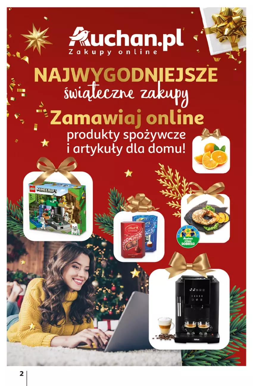 Gazetka promocyjna Auchan - Gazetka Magia Wigilijnego Stołu Auchan Hipermarket - ważna 15.12 do 24.12.2022 - strona 2