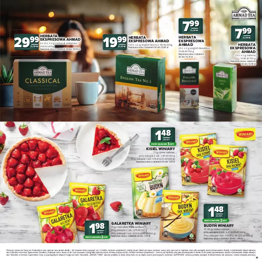 Gazetka promocyjna Stokrotka - Katalog Witaj Szkoło! - ważna 23.07 do 12.08.2026 - strona 25 - produkty: Budyń, Fa, Gala, Galaretka, Herbata, Kisiel, Mięso, Owoce, Warzywa, Winiary