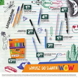 Gazetka promocyjna Stokrotka - Katalog Witaj Szkoło! - Gazetka - ważna od 12.08 do 12.08.2026 - strona 3 - produkty: Warzywa, BIC, Długopis, Marker, Flamastry, Owoce, Mięso