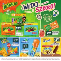 Gazetka promocyjna Stokrotka - Katalog Witaj Szkoło! - Gazetka - ważna od 12.08 do 12.08.2026 - strona 33 - produkty: Warzywa, Nesquik, Kaktus, Lody, Zielona Budka, Owoce, Kakao, Mango, Mięso, Nestea, Nestlé