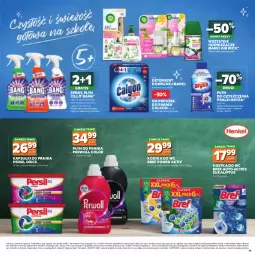 Gazetka promocyjna Stokrotka - Katalog Witaj Szkoło! - Gazetka - ważna od 12.08 do 12.08.2026 - strona 49 - produkty: Płyn do prania, Warzywa, Pralki, Gra, Bref, Air Wick, Proszek do prania, Persil, Cillit Bang, Kostka do wc, Calgon, Perwoll, Owoce, Bryza, Kapsułki do prania, Mięso, LG