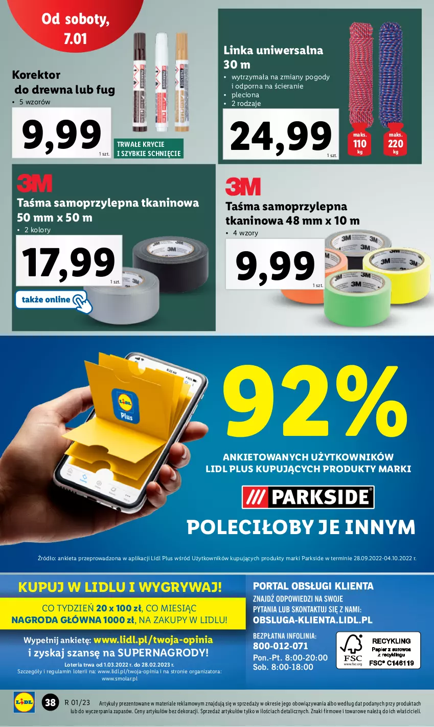 Gazetka promocyjna Lidl - GAZETKA - ważna 02.01 do 07.01.2023 - strona 46 - produkty: Gry, Inka, Mola, Mop, Parkside, Por, Top