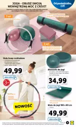 Gazetka promocyjna Lidl - GAZETKA - Gazetka - ważna od 07.01 do 07.01.2023 - strona 17 - produkty: Hoop, Por, Mata do jogi, Tran, Sport, Narożnik, Klocki, Poduszka