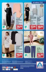 Gazetka promocyjna Aldi - Artykuły przemysłowe i tekstylia - Gazetka - ważna od 17.01 do 17.01.2026 - strona 12 - produkty: Por, Kosz, O nas, Koszulka, Dres, Wełna, Dzieci, Spodnie, Biuro, Sukienka, Piżama, Fa