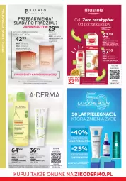 Gazetka promocyjna Ziko - Gazetka Ziko Dermo - Gazetka - ważna od 20.08 do 20.08.2025 - strona 14 - produkty: Ser, Mus, La Roche-Posay, Tonik, Mustela, Olej, Control, Fa