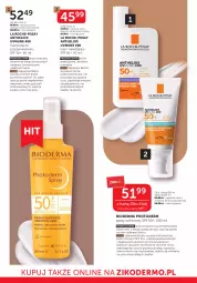 Gazetka promocyjna Ziko - Gazetka Ziko Dermo - Gazetka - ważna od 20.08 do 20.08.2025 - strona 18 - produkty: Piec, Krem nawilżający, Sok, Bioderma, La Roche-Posay, Helio