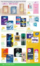 Gazetka promocyjna Super Pharm - Gazetka - Gazetka - ważna od 12.07 do 12.07.2023 - strona 14 - produkty: Pur, BIC, Majtki, Tampony, Fusion, Szynka, Cleanic, Chusteczki, Always, Podpaski, Gillette, Veet, Bielizna, Maszynka, Chusteczki do higieny, Pieluchomajtki, Maszynka do golenia, O.B.