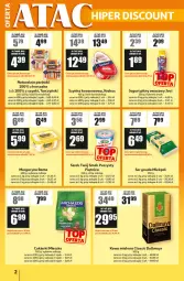 Gazetka promocyjna Auchan - Gazetka ATAC Hiper Discount - Gazetka - ważna od 04.04 do 04.04.2026 - strona 2 - produkty: Kurczak, Krakus, Ser, Cukier, Piątnica, Rama, Jogurt, Parówki, Dallmayr, Kawa mielona, Kawa, Szynka konserwowa, Szynka, Tarczyński, Serek, Margaryna, Twój Smak, Cukierki, Gouda, Jogurt pitny
