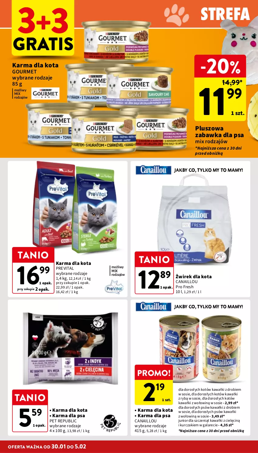 Gazetka promocyjna Intermarche - Gazetka Intermarche - ważna 30.01 do 05.02.2025 - strona 38 - produkty: Canaillou, Fa, Gala, Gra, Kawa, Kurczak, Sos, Zabawka