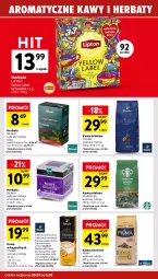 Gazetka promocyjna Intermarche - Gazetka Intermarche - Gazetka - ważna od 05.02 do 05.02.2025 - strona 28 - produkty: Tchibo, Pur, Kawa ziarnista, Kawa mielona, Kawa, Dilmah, Lipton, Prima, Herbata