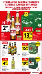 Gazetka promocyjna Intermarche - Gazetka Intermarche - Gazetka - ważna od 05.02 do 05.02.2025 - strona 33 - produkty: Piwo, Heineken, Tyskie, Tatra, Pilsner Urquell, Carlsberg, Napój