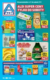 Gazetka promocyjna Aldi - Pełna oferta - Gazetka - ważna od 09.11 do 09.11.2024 - strona 1 - produkty: Mandarynki, Banany, Ser, Gra, Papier, Jaja, Kawa, Dekoracja świąteczna, Papier toaletowy, Gęś owsiana, Rogal, Miód, Lavazza, Jaja z wolnego wybiegu