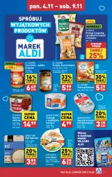 Gazetka promocyjna Aldi - Pełna oferta - Gazetka - ważna od 09.11 do 09.11.2024 - strona 11 - produkty: Jabłka prażone, Pierogi, All Seasons, Gulasz wołowy, Sos, Ryż, Grzyby, Zupa, Szarlotka, Golden Seafood, Kapustą, Szprot, Ryż basmati, Tuńczyk, Grzyby marynowane, Jabłka