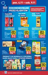 Gazetka promocyjna Aldi - Pełna oferta - Gazetka - ważna od 09.11 do 09.11.2024 - strona 12 - produkty: Piec, Piernik, Kawa rozpuszczalna, Koc, Gra, Kawa, Dżem, Pierniki w czekoladzie, Miód, Rurki, Fa