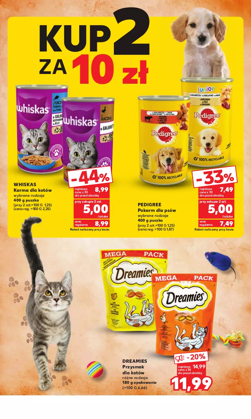 Gazetka promocyjna Kaufland - Kaufland - ważna 28.09 do 04.10.2023 - strona 2 - produkty: Pedigree, Whiskas