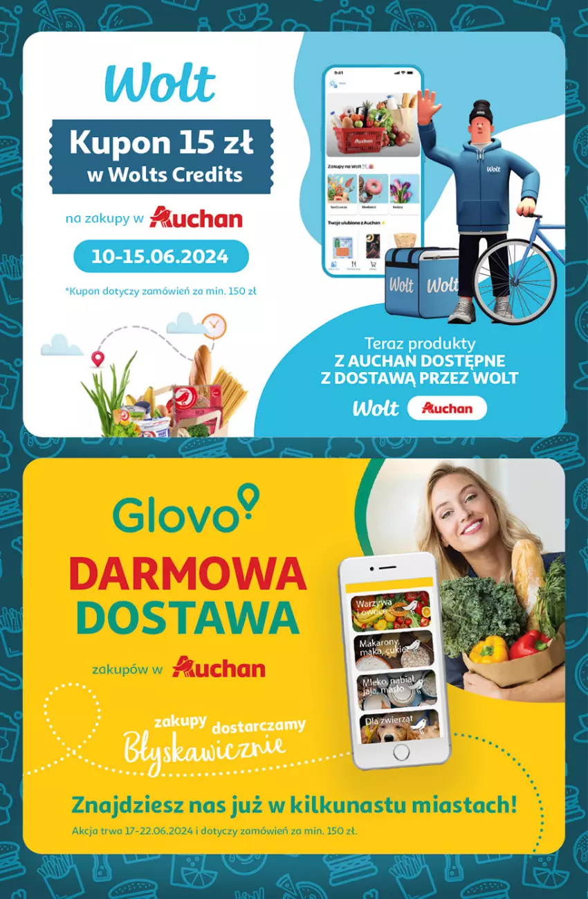 Gazetka promocyjna Auchan - Gazetka CENY W DÓŁ Hipermarket Auchan - ważna 13.06 do 19.06.2024 - strona 41