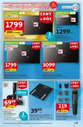 Gazetka promocyjna Auchan - Gazetka CENY W DÓŁ Hipermarket Auchan - Gazetka - ważna od 19.06 do 19.06.2024 - strona 43 - produkty: LED TV, Philips, Waga łazienkowa, Kosz, Silan, Samsung, Waga, Akumulator, LG