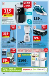 Gazetka promocyjna Auchan - Gazetka CENY W DÓŁ Hipermarket Auchan - Gazetka - ważna od 19.06 do 19.06.2024 - strona 44 - produkty: Piec, Dzbanek filtrujący, Chłodziarka, Teleskop, Odkurzacz, Top, Mop, Gra, Dzbanek, Blender, Garnek, Rama, Rura, Termos, Szczotka, Tefal, Opiekacz do kanapek, Zelmer, Amica, Dywan, K2, Fa