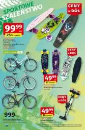 Gazetka promocyjna Auchan - Gazetka CENY W DÓŁ Hipermarket Auchan - Gazetka - ważna od 19.06 do 19.06.2024 - strona 54 - produkty: Rama, Disney, Rower, Deskorolka, Gala