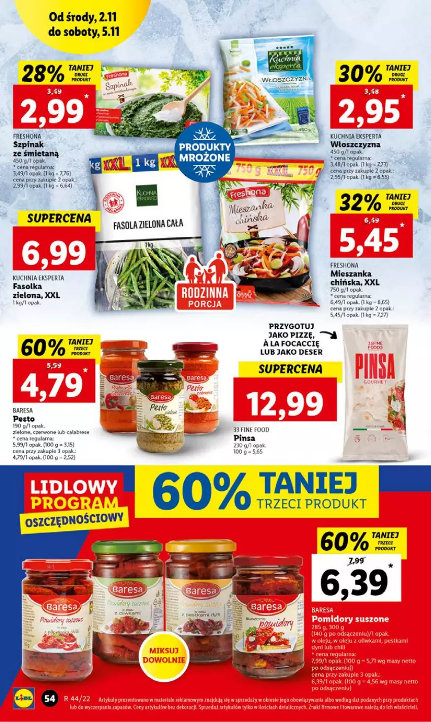 Gazetka promocyjna Lidl - GAZETKA - ważna 02.11 do 05.11.2022 - strona 60 - produkty: Deser, Fa, Kuchnia, Pesto, Ser