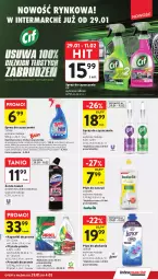 Gazetka promocyjna Intermarche - Gazetka Intermarche - Gazetka - ważna od 04.02 do 04.02.2026 - strona 38 - produkty: Płyn do prania, Ludwik, Domestos, Cif, Spray do czyszczenia, Proszek do prania, Płyn do płukania, Tytan, Piekarnik, Ariel, Kapsułki do prania, Grill, Lenor