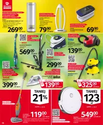 Gazetka promocyjna Selgros - Oferta przemysłowa - Gazetka - ważna od 07.07 do 07.07.2021 - strona 18 - produkty: Robot sprzątający, Odkurzacz, Top, Sok, Mop, Pulsoksymetr, Grzyby, Mop parowy, Robot, Generator pary, Lampa, Sterylizator, Manta, LG