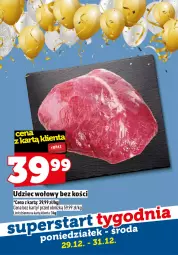 Gazetka promocyjna Topaz - Gazetka - Gazetka - ważna od 31.12 do 31.12.2025 - strona 3 - produkty: Udziec wołowy