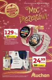 Gazetka promocyjna Auchan - Katalog Moc prezentów Hipermarket Auchan - Gazetka - ważna od 15.12 do 15.12.2024 - strona 1 - produkty: Por, Acer, Amol, Smartwatch, Sport, Mydło