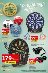 Gazetka promocyjna Auchan - Katalog Moc prezentów Hipermarket Auchan - Gazetka - ważna od 15.12 do 15.12.2024 - strona 30 - produkty: Noż, Gra, Dart elektroniczny, Rower, Piłka nożna, Alcon, Fa