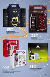 Gazetka promocyjna Auchan - Katalog Moc prezentów Hipermarket Auchan - Gazetka - ważna od 15.12 do 15.12.2024 - strona 9 - produkty: Zestaw prezentowy, Pur, Body, Dezodorant, Czapka, Adidas, Woda toaletowa, Szampon, Woda, Antyperspirant