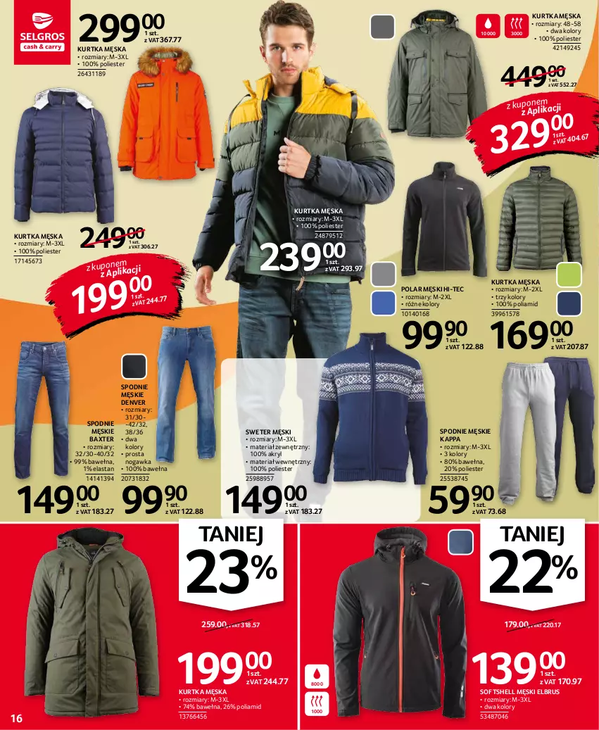 Gazetka promocyjna Selgros - Oferta przemysłowa - ważna 28.10 do 09.11.2021 - strona 16 - produkty: Hi-Tec, Kurtka, Spodnie, Sweter, Wełna