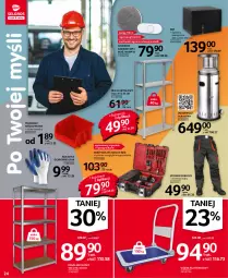 Gazetka promocyjna Selgros - Oferta przemysłowa - Gazetka - ważna od 09.11 do 09.11.2021 - strona 24 - produkty: Gra, Dzwonek, Sejf, Organizer, Pojemnik, Regał, Rękawice, Wózek, Spodnie, Rękawice ochronne, Regał metalowy