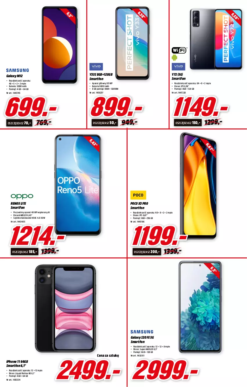 Gazetka promocyjna Media Markt - Gazetka Media Markt - ważna 09.02 do 15.02.2022 - strona 5 - produkty: Amol, Bateria, Gala, IPhone 11, Smartfon