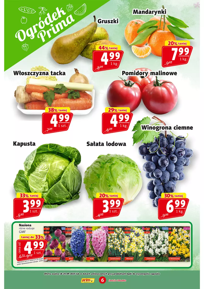 Gazetka promocyjna Prim Market - ważna 18.09 do 24.09.2025 - strona 6 - produkty: Gruszki