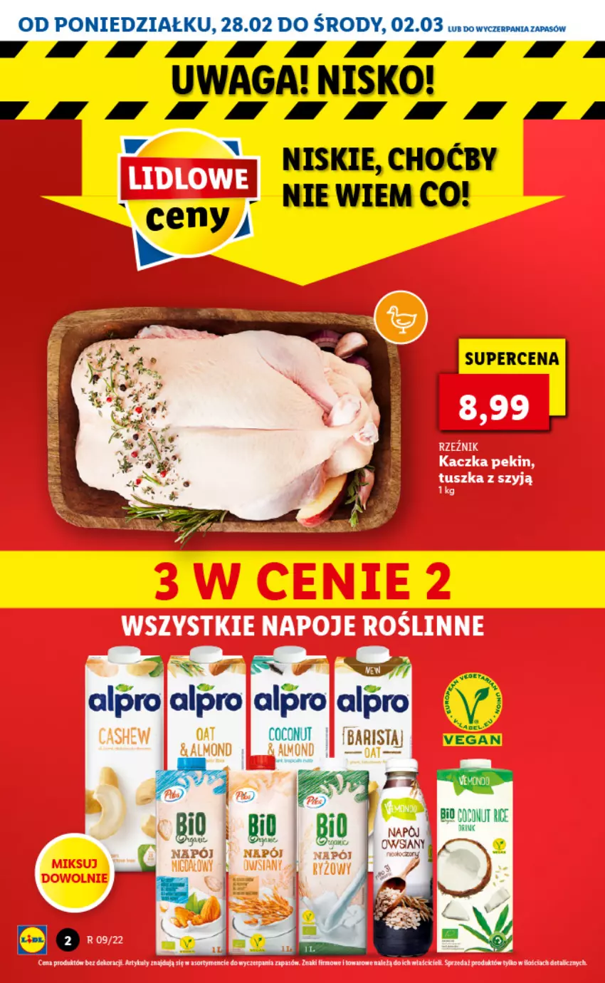 Gazetka promocyjna Lidl - GAZETKA - ważna 28.02 do 02.03.2022 - strona 2 - produkty: Alpro, Waga