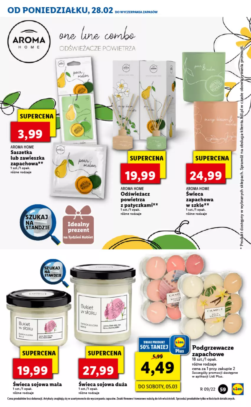 Gazetka promocyjna Lidl - GAZETKA - ważna 28.02 do 02.03.2022 - strona 59 - produkty: Fa, Podgrzewacze