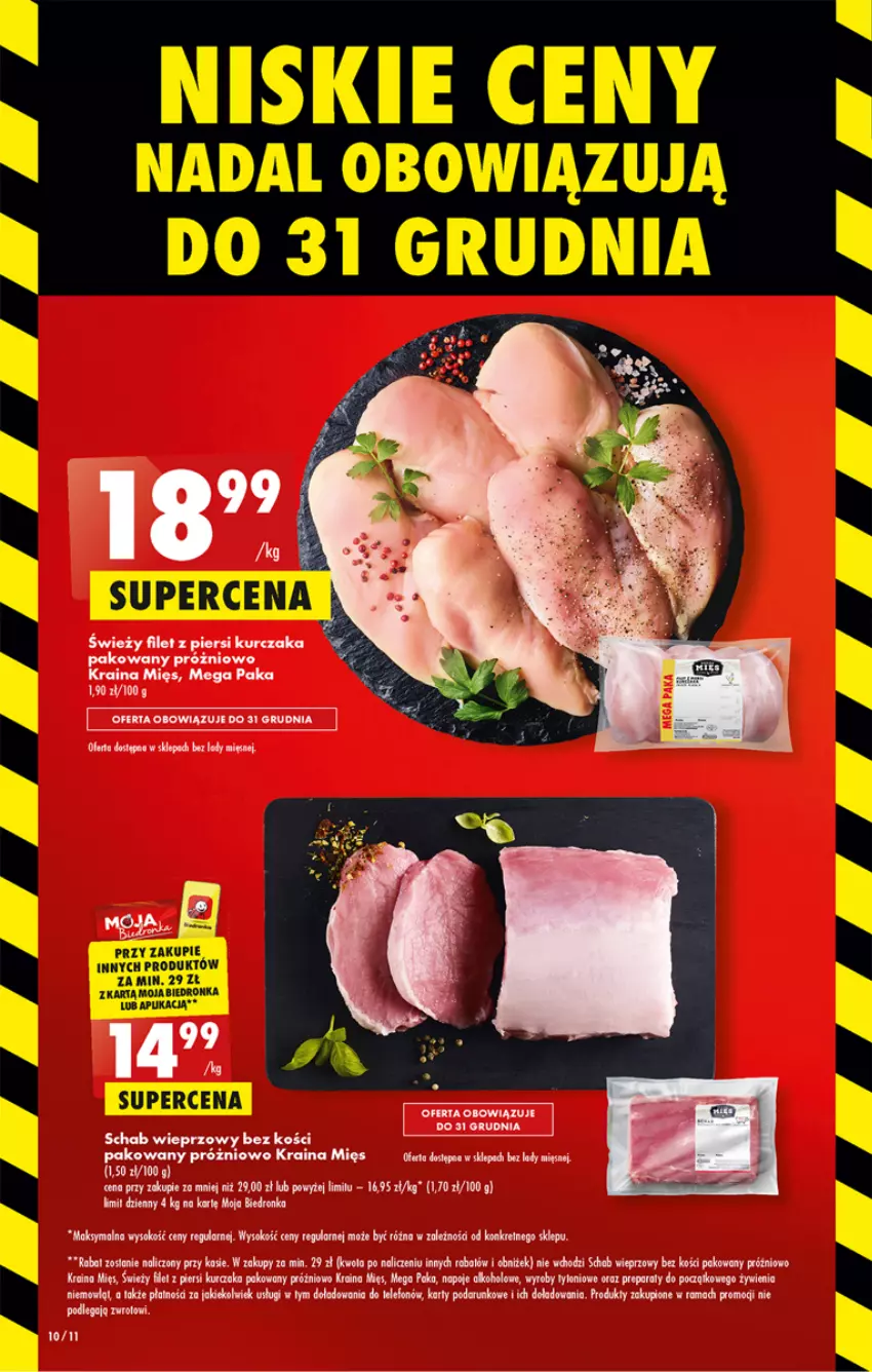 Gazetka promocyjna Biedronka - Gazetka - Biedronka.pl - ważna 12.12 do 17.12.2022 - strona 10 - produkty: Dron, Fa, Filet z piersi kurczaka, Koc, Kurczak, Olej, Schab wieprzowy