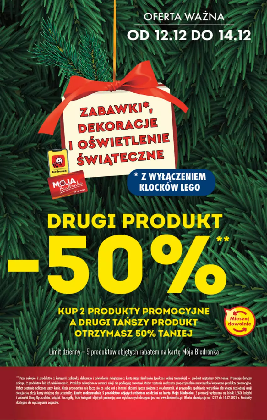 Gazetka promocyjna Biedronka - Gazetka - Biedronka.pl - ważna 12.12 do 17.12.2022 - strona 58 - produkty: Dron, LEGO