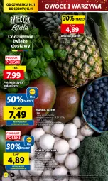 Gazetka promocyjna Lidl - GAZETKA - Gazetka - ważna od 16.11 do 16.11.2024 - strona 16 - produkty: Piec, Warzywa, Ananas, Bazyl, Owoce, Bazylia, Mango