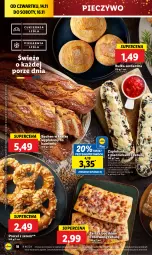 Gazetka promocyjna Lidl - GAZETKA - Gazetka - ważna od 16.11 do 16.11.2024 - strona 20 - produkty: Piec, Ser, Tarta, Zapiekanka, Pieczarka, Pieczywo, Bułka