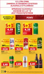 Gazetka promocyjna Lidl - GAZETKA - Gazetka - ważna od 16.11 do 16.11.2024 - strona 40 - produkty: Piwo, Por, Koc, Gra, Warka, Carlsberg, Okocim, Lech Premium