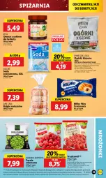 Gazetka promocyjna Lidl - GAZETKA - Gazetka - ważna od 16.11 do 16.11.2024 - strona 41 - produkty: Sok, Milky Way, Kuchnia, Truskawki, Croissant, Bajgle, Fasola, Edam, Soda oczyszczona, Dan Cake, Owoce, Fa