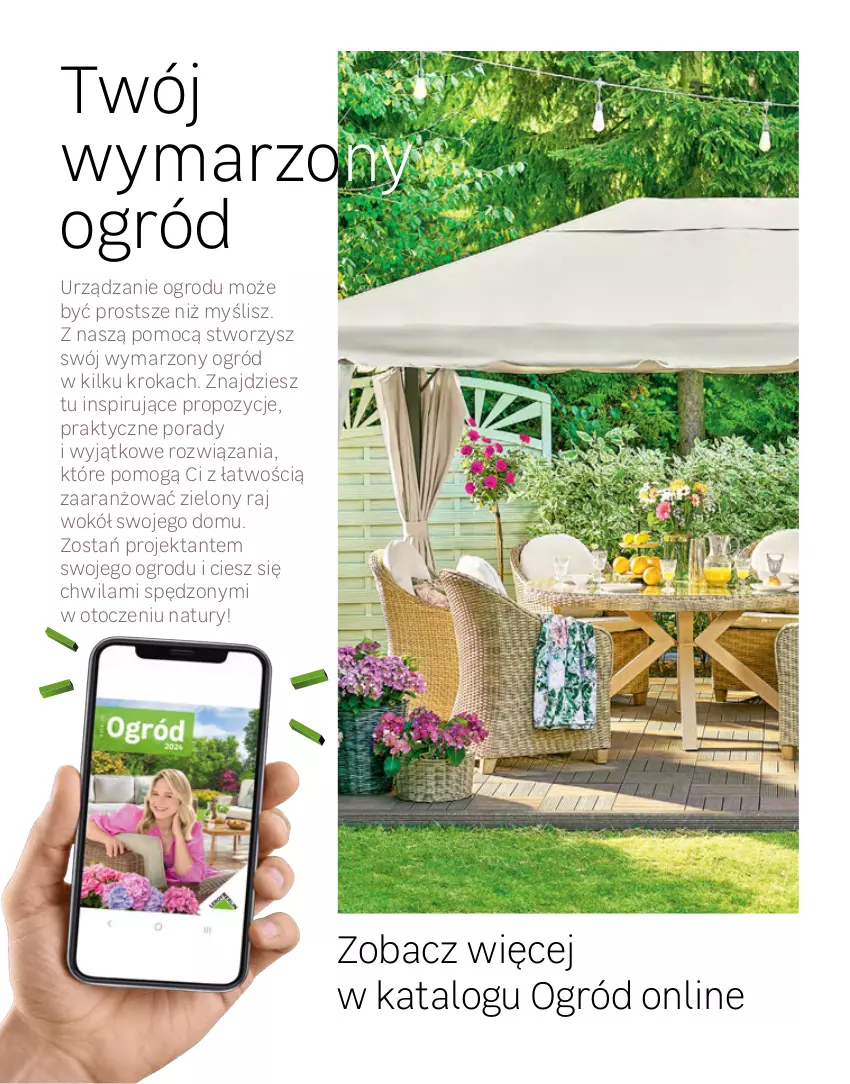 Gazetka promocyjna Leroy Merlin - Gazetka Leroy Merlin - ważna 03.04 do 31.08.2024 - strona 2 - produkty: Chodnik, Fotel, Gres, Grill, Jadalnia, Meble, Ogród, Por