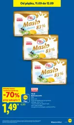 Gazetka promocyjna Lidl - Gazetka ważna od 10.09 do 12.09 - Gazetka - ważna od 12.09 do 12.09.2026 - strona 3 - produkty: Pilos, Masło